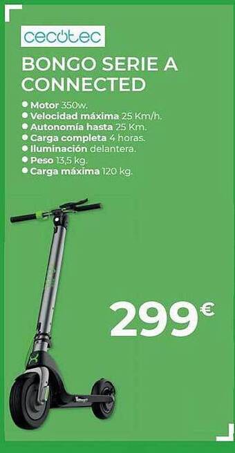 Feu Vert Bongo Serie A Connected Cecotec oferta