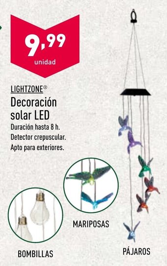 ALDI Lightzone® Decoración Solar LED oferta