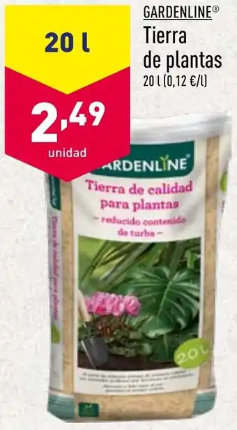 ALDI Gardenline® Tierra de Plantas 20 L oferta