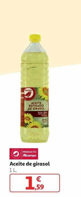 Alcampo Aceite De Girasol oferta