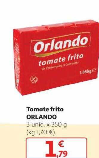 Alcampo Tomate Frito Orlando oferta