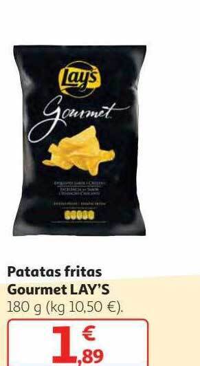 Alcampo Patatas Fritas Gourmet Lay's oferta