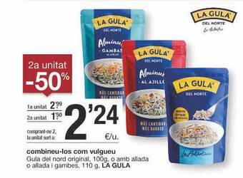 BonpreuEsclat 2a Unitat -50% Gula Del Nord Original O Amb Allada O Allada I Gambes La Gula oferta
