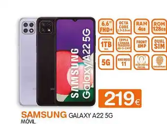 Expert Samsung Galaxy A22 5g Móvil oferta