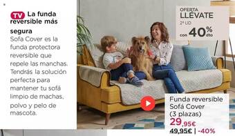 La tienda en casa Funda Reversible Sofá Cover oferta