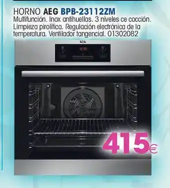 Master Cadena Horno Aeg Bpb-23112zm oferta
