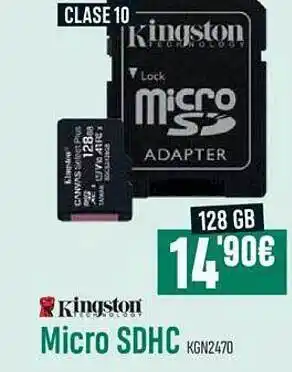 Kingston Mcro Sdhc Kgn2470