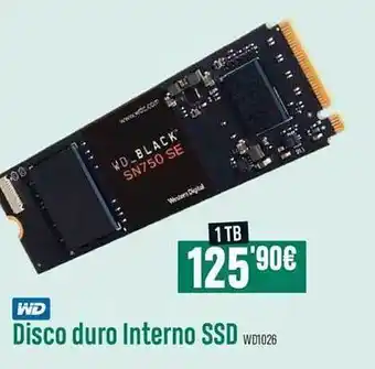 Wd Disco Duro Interno Ssd Wd1026