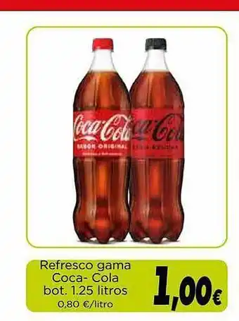 Proxi Refresco Gama Coca-cola oferta