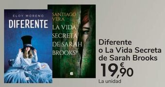 Carrefour Diferente o la vida secreta de sarah brooks oferta