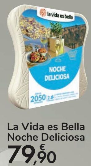 Carrefour La vida es bella noche deliciosa oferta