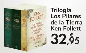 Carrefour Trilogía los pilares de la tierra ken follet oferta