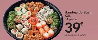 Carrefour Bandeja de sushi xxl oferta