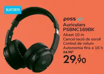 Carrefour Poss auricular psbnc169bk oferta