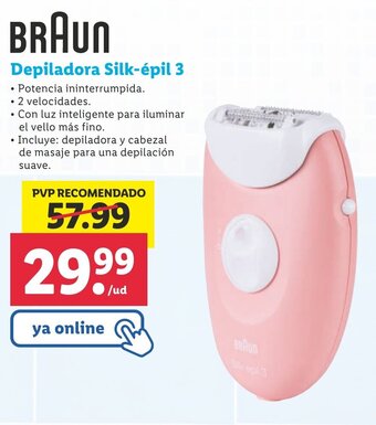 Braun Depiladora Silk-épil 3