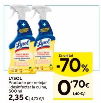 Caprabo Productos de limpieza oferta
