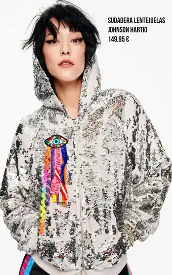Sudadera lentejuelas johnson hartig