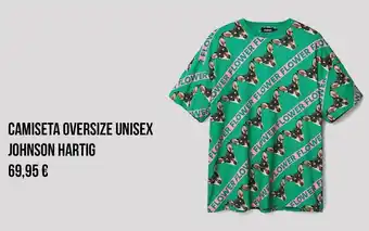 Desigual Camiseta oversize unisex johnson hartig oferta