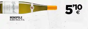 BM Supermercados Monopole Blanco Rioja oferta