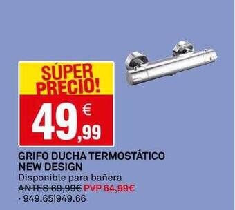 Bricoking Grifo Ducha Termostático New Design oferta