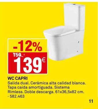 Bricoking Wc Capri oferta