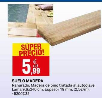 Bricoking Suelo Madera oferta