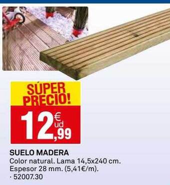 Bricoking Suelo Madera oferta