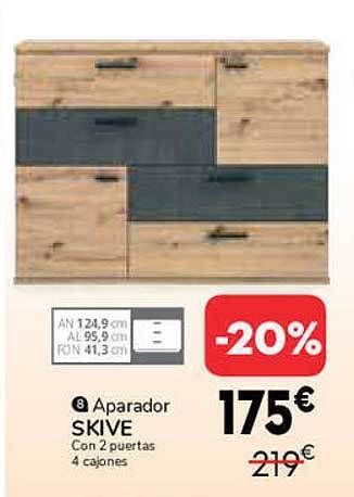 Conforama Aparador Skive oferta