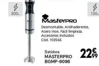 Conforama Batidora Masterpro Bgmp-9096 oferta
