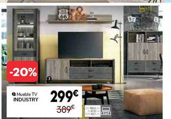 Conforama Mueble Tv Industry oferta