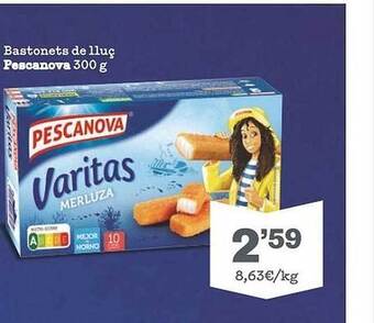 Sorli Bastonets De Lluç Pescanova oferta