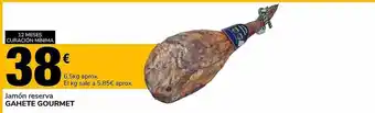 Supeco Jamón Reserva Gahete Gourmet oferta