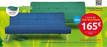 Tuco Sofá Cama Clic-clac Eiffel oferta