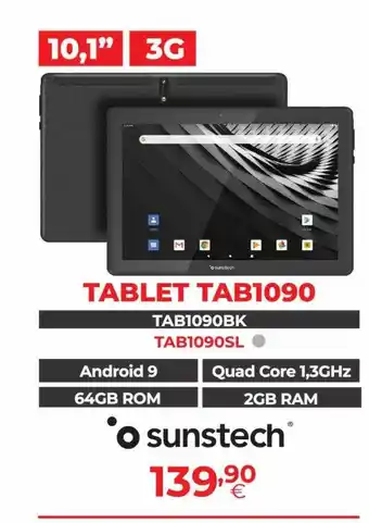 Computer Store Tablet Tab1090 O Sunstech oferta