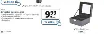 Lidl Auriol® Estuche Para Relojes oferta