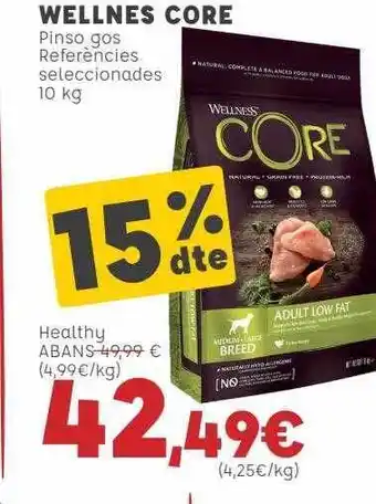 Kiwoko Wellens Core Pinso Gos Referències Seleccionades oferta