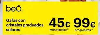 GAES beõ Gafas con cristales graduados solares oferta