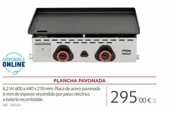 Makro Plancha Pavonada 8,2 W. 600 x 440 x 210 mm oferta