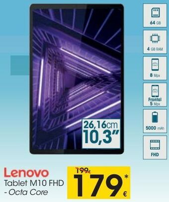 Eroski Lenovo tablet m10 fhd oferta