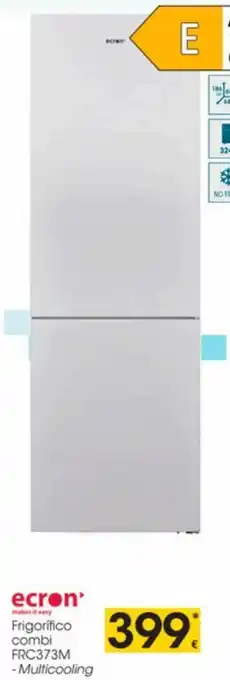 Eroski Ecron frigorífico combi frc373m oferta
