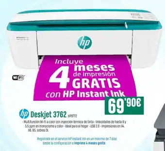 PCBox HP Deskjet 3762 oferta