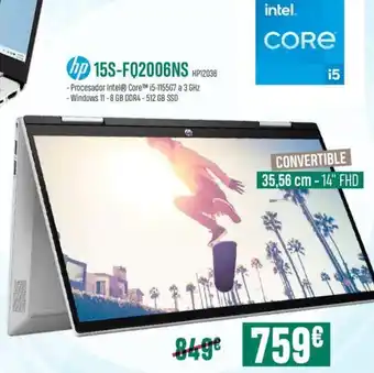 PCBox HP 15S-FQ2006NS oferta