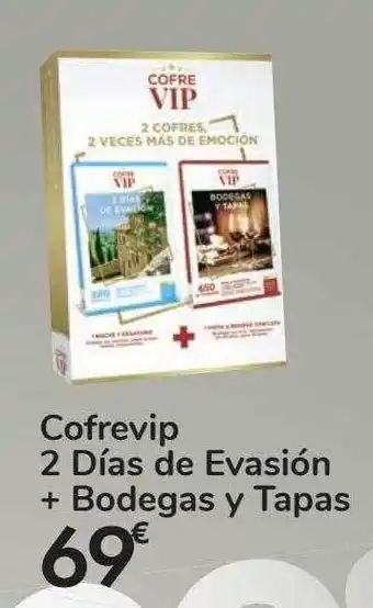 Carrefour Cofrevip 2 Días De Evasión + Bodegas Y Tapas oferta