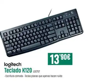 PCBox Logitech Teclado K120 oferta