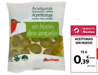 Alcampo Aceitunas Sin Hueso 75g oferta