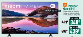 PCBox Televisor Xiaomi P1E 43" oferta