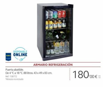 Makro Armario Refrigeración oferta