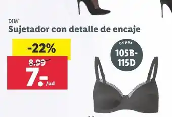 Lidl Sujetador dim oferta