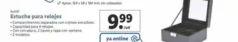 Lidl Estuche para reloj auriol oferta