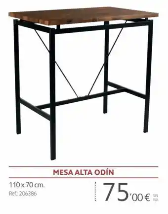 Makro Mesa Alta Odín 110 x 70 cm oferta